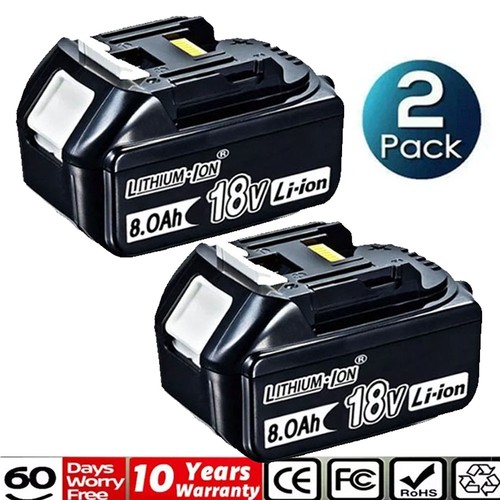 Packs 0ah batteries - 8.0ah, for