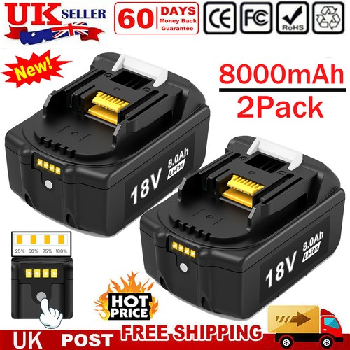 2pack 0ah battery - 8.0ah, for