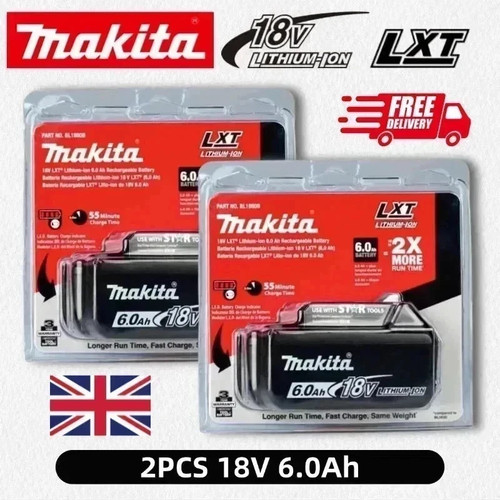 Genuine makita 6ah - genuine, 18v