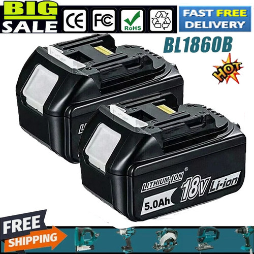 2pack 0ah replace battery - 2pack, 5.0ah