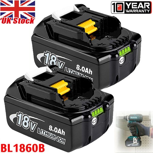 Packs 0ah for makita - 2, 8.0ah