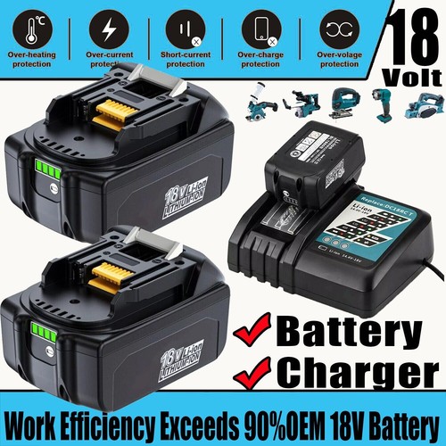 Packs for makita 18v battery - 2,